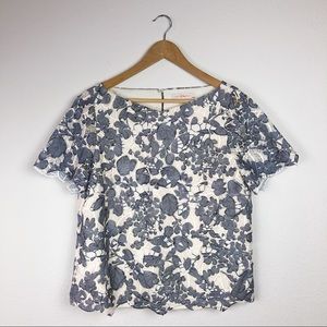 Tory Burch Ian Lace Giupure Top Moonrise Issy